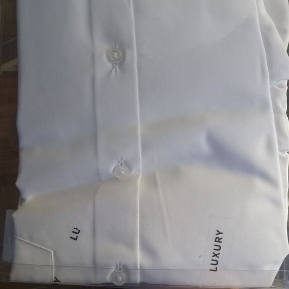 Incfott Stretch Dress Shirt Mens Long Sleeve Business Button Down Shirts for Men - Picture 3 of 11